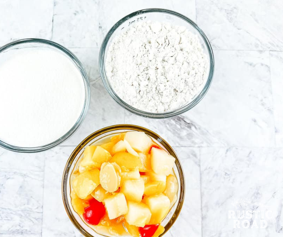 Dolly Parton Fruit Cocktail Cobbler