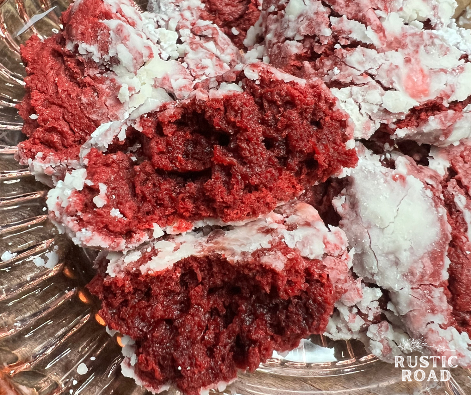 red velvet cake mix cookies