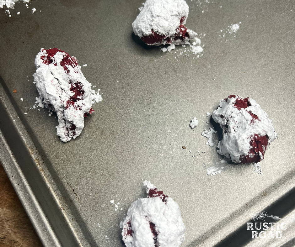red velvet cake mix cookies