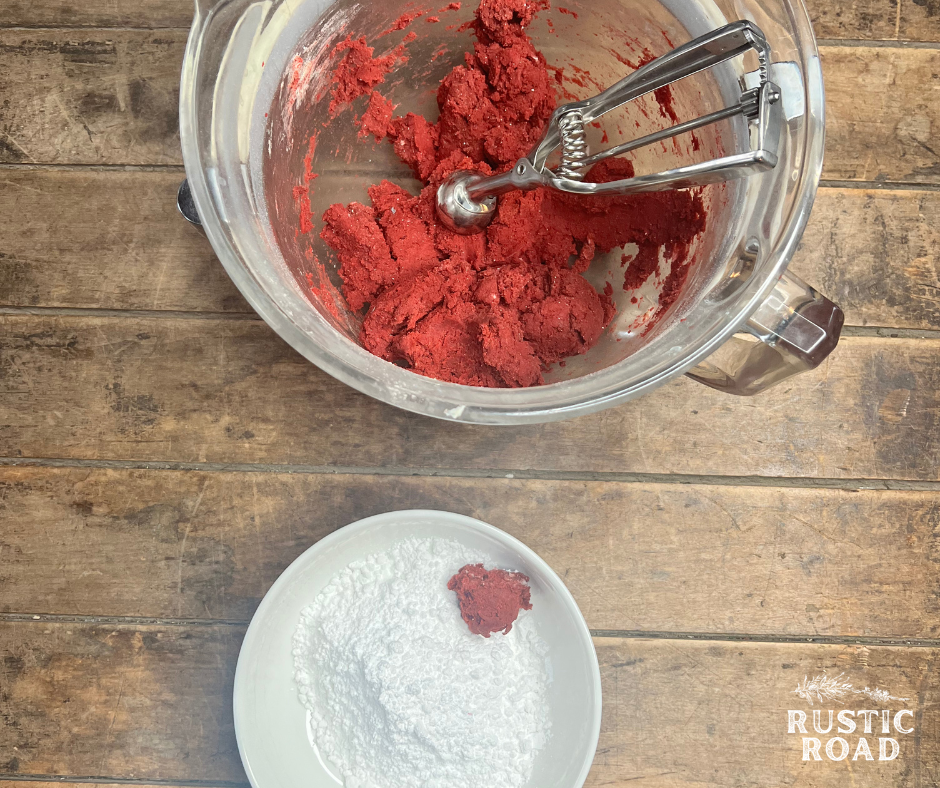red velvet cake mix cookies