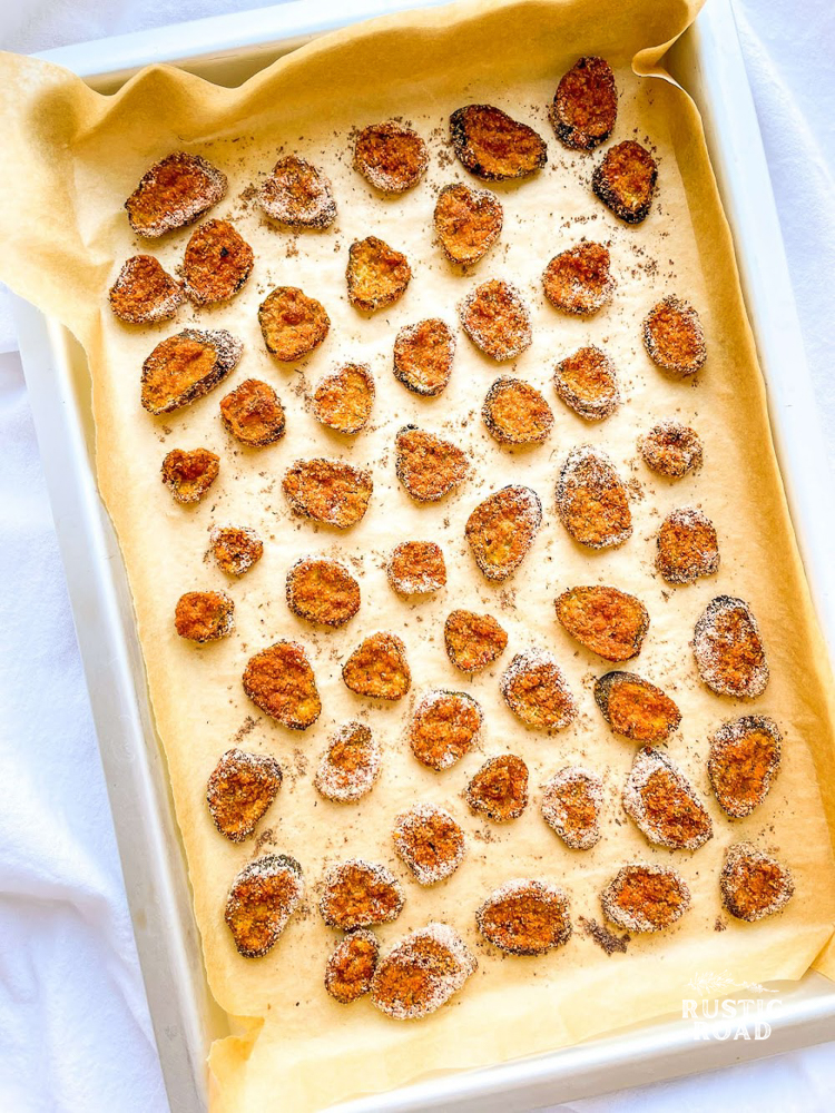 oven baked fried pickles