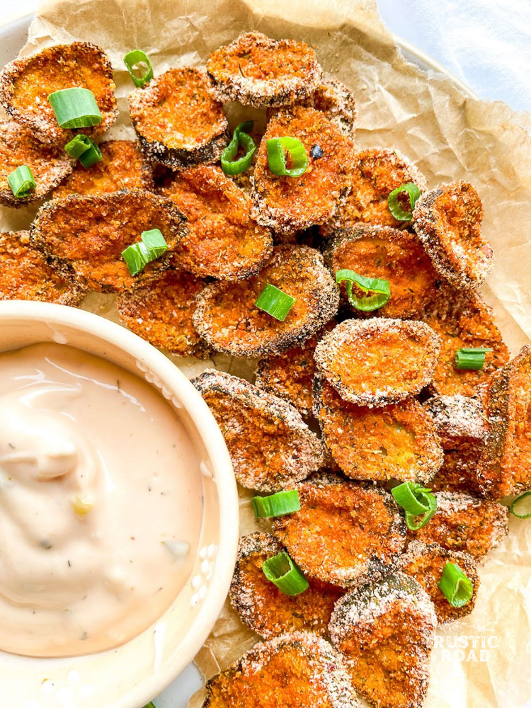 oven baked fried pickles