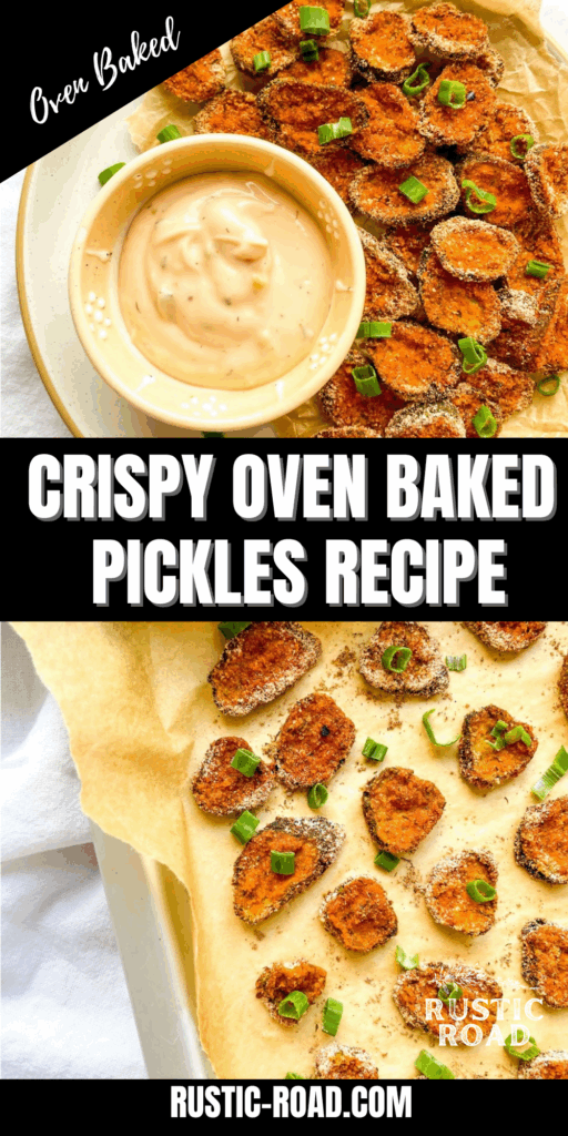 oven baked fried pickles