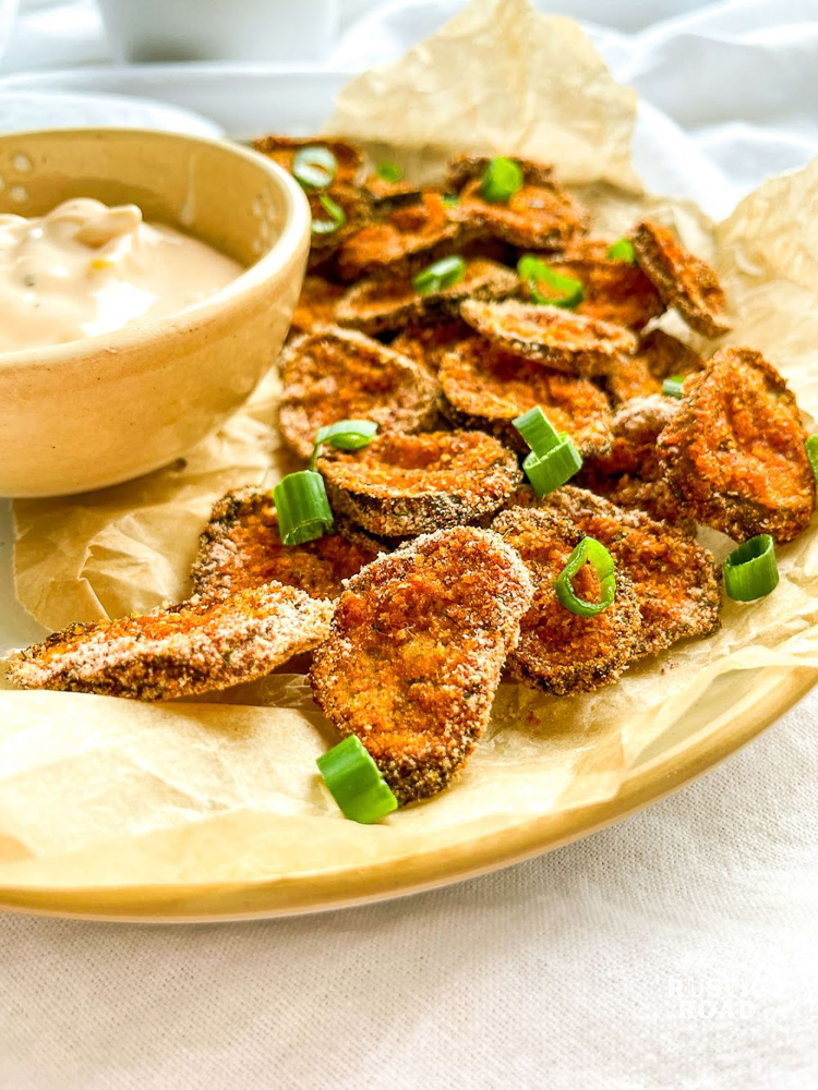 oven baked fried pickles