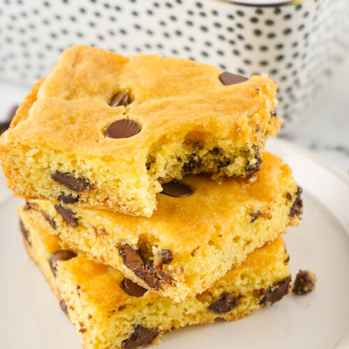 Cake Mix Chocolate Chip Cookie Bars