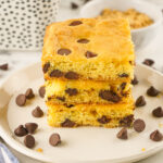 Cake Mix Chocolate Chip Cookie Bars