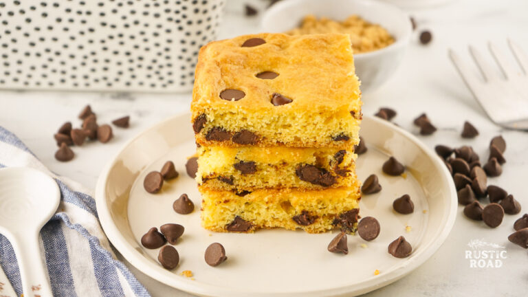 Cake Mix Chocolate Chip Cookie Bars