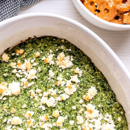 Best Greek Baked Cheese Dip