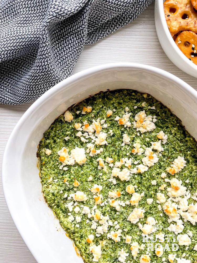 Best Greek Baked Cheese Dip