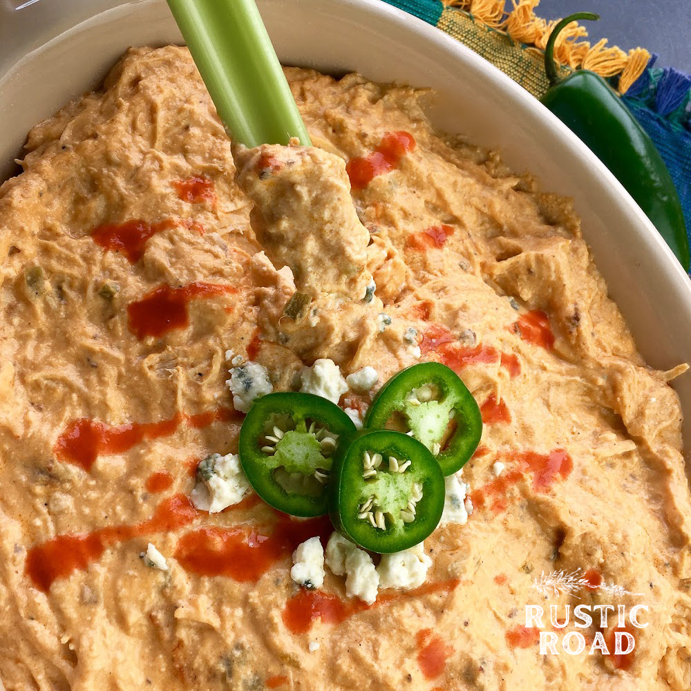 best crockpot buffalo chicken dip