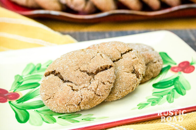 gingersnap christmas cookies