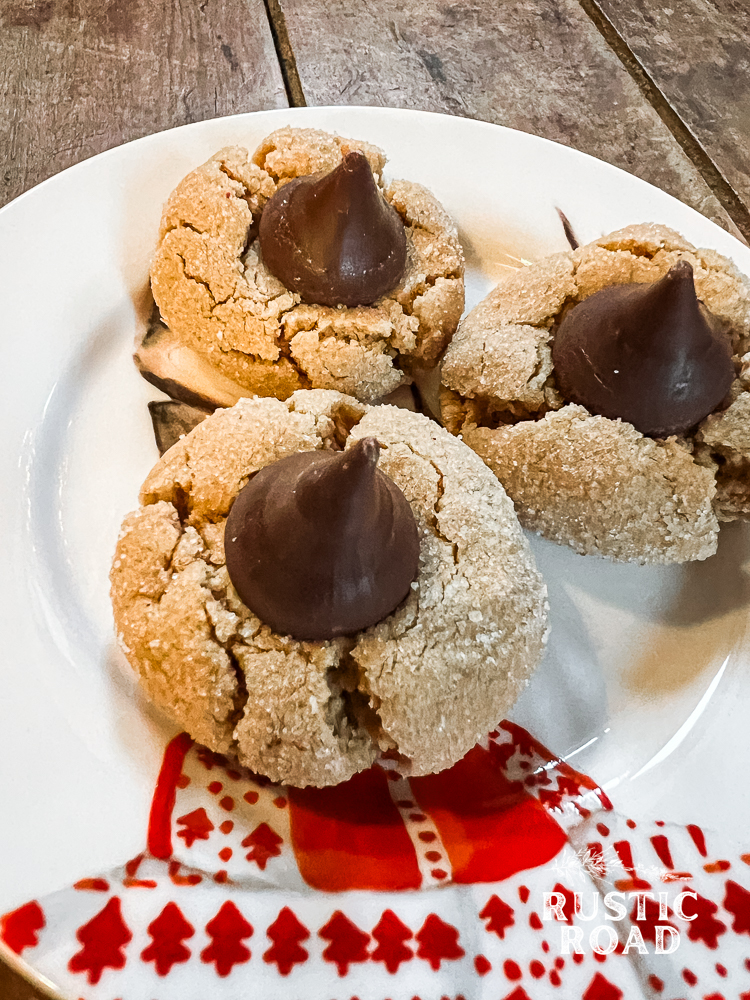 peanut butter blossom cookies