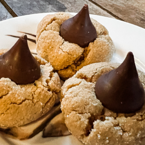 peanut butter blossom cookies