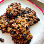 Walnut Cranberry Oatmeal No-Bake Cookies