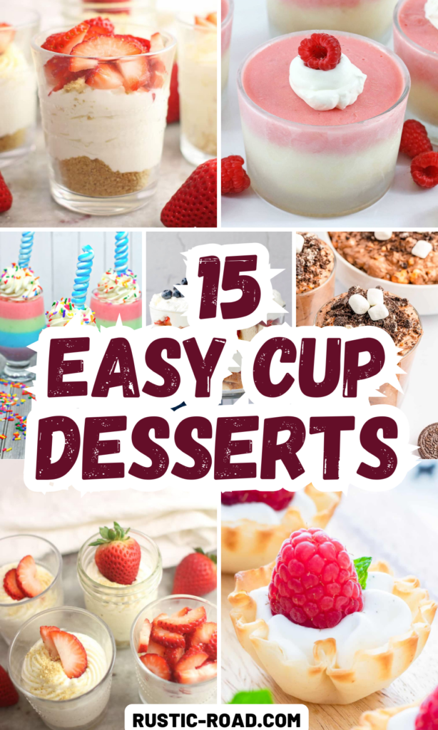 Individual Dessert Cup Recipes