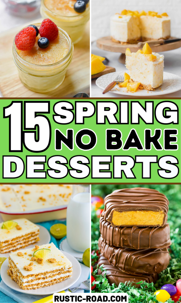 15 no bake desserts